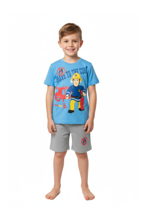 T-shirt with shorts