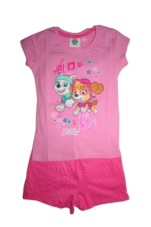 T-shirt with shorts