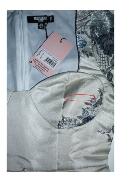 FLORAL MINI DRESS - Shift dress (small defect)
