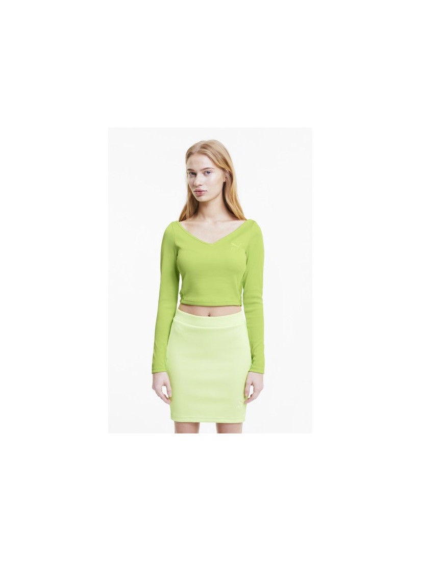 Classics Ribbed Long sleeve Cropped Top