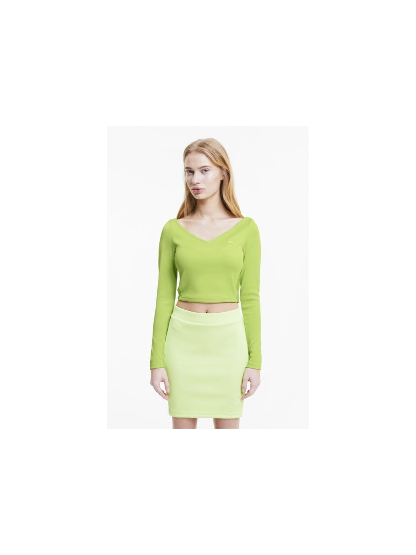 Classics Ribbed Long sleeve Cropped Top