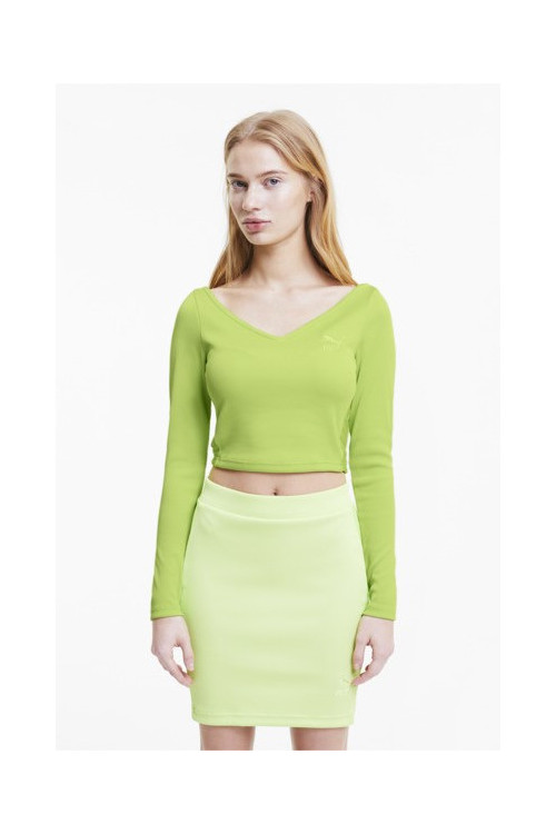 Classics Ribbed Long sleeve Cropped Top