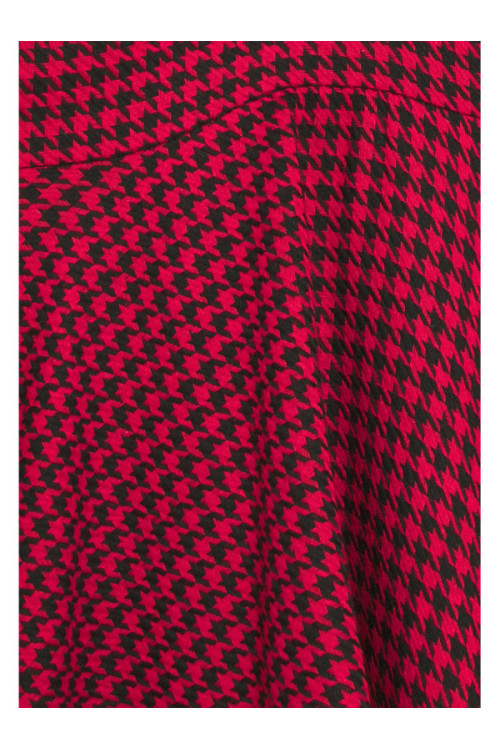 DOGTOOTH TIE STRAP SKATER suknelė - Day suknelė