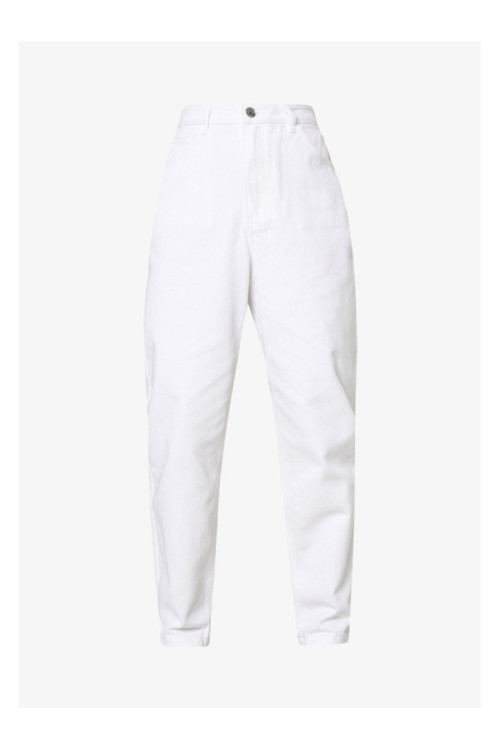 RIOT HIGHWAIST  MOM JEANS - white denim