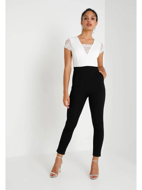TWO TONE SLEEVE - Jumpsuit (small defect)