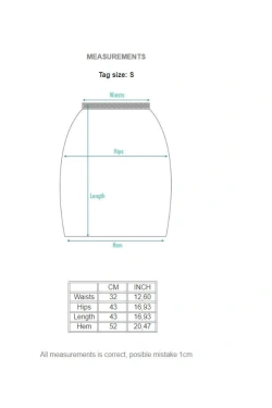 A-line skirt