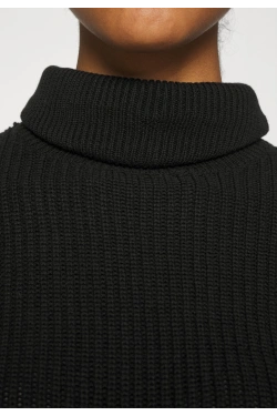 TURTLE NECK COLOR BLOCK