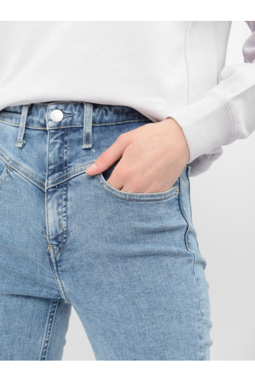 HIGH RISE SUPER SKINNY ANKLE JEANS (defect)