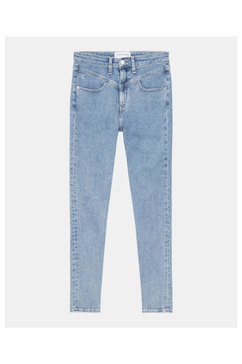 HIGH RISE SUPER SKINNY ANKLE JEANS (defect)
