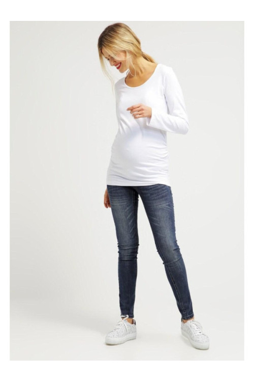 Essentials Maternity 2 PACK T-shirt basic white/navy