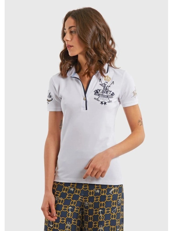 Women Polo marškinėliai PIQUET STRETCH