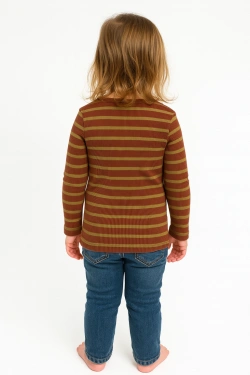 Striped Long-Sleeve T-Shirt for Toddlers