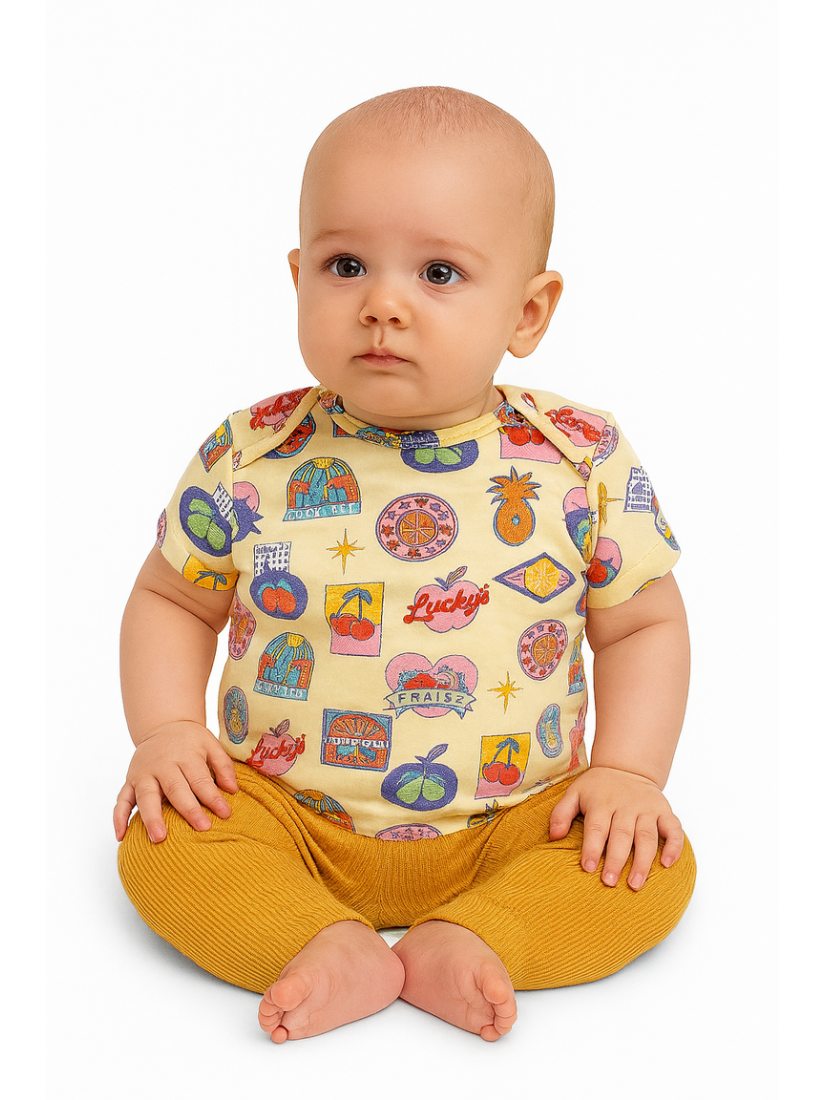 Baby T-Shirt with Colorful Print