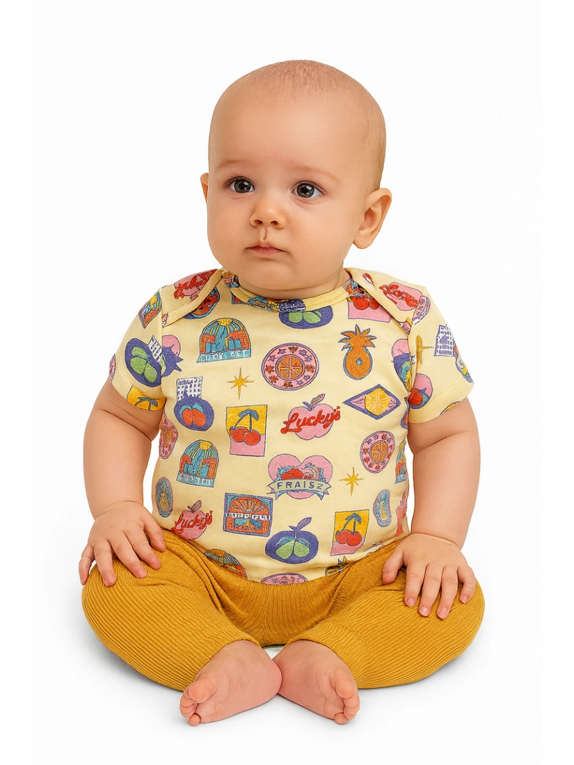 Baby T-Shirt with Colorful Print