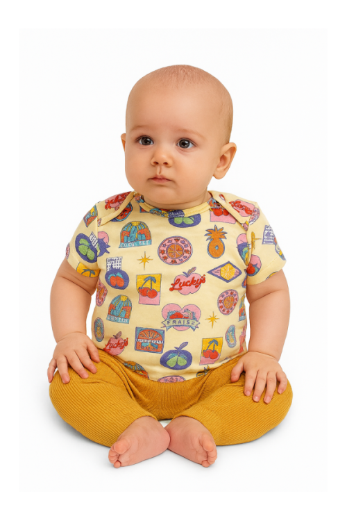 Baby T-Shirt with Colorful Print