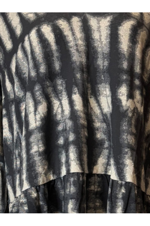 Women's Loose-Fit Tie-Dye Midi Dress