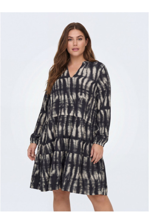 Women's Loose-Fit Tie-Dye Midi Dress