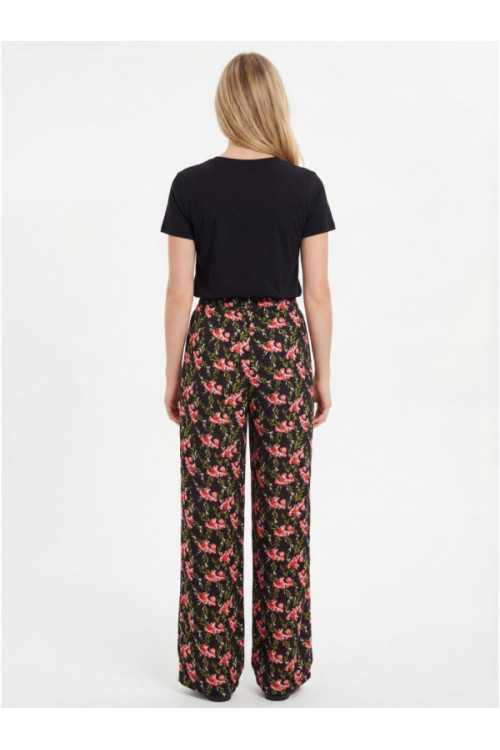 Floral Print Trousers