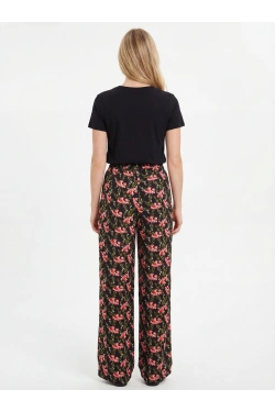 Floral Print Trousers