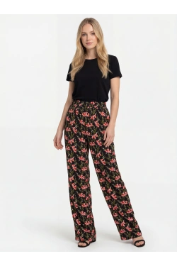 Floral Print Trousers