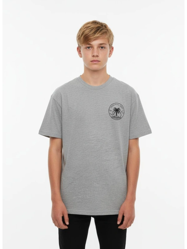 T-Shirt with "Tropical Heat" Print 165cm (S)