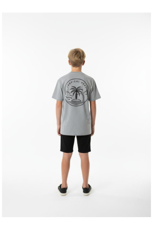 T-Shirt with "Tropical Heat" Print 165cm (S)