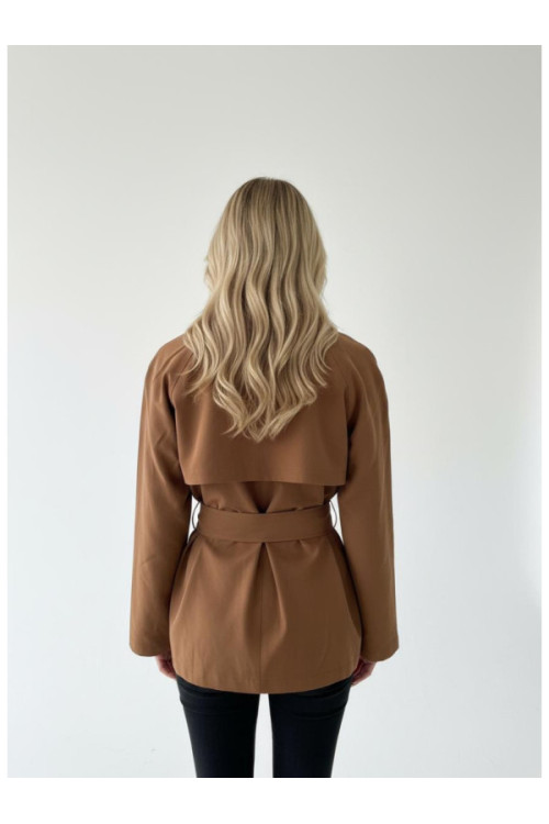 VIFINA TIE BELT JACKET