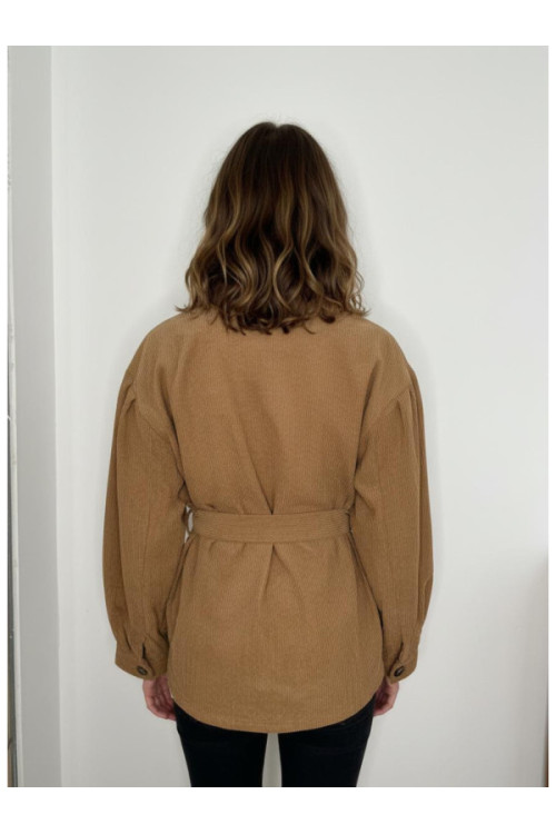VIHEART TIE BELT JACKET
