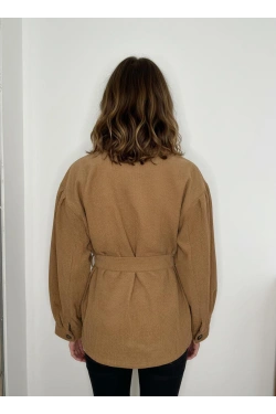VIHEART TIE BELT JACKET