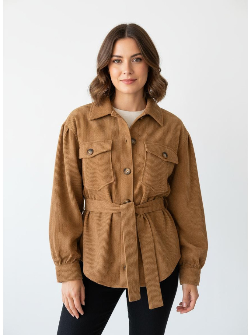 VIHEART TIE BELT JACKET