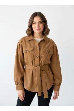 VIHEART TIE BELT JACKET