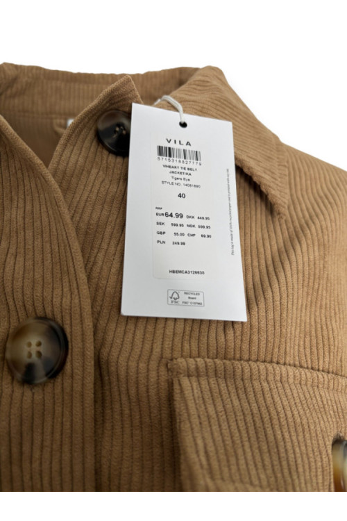 VIHEART TIE BELT JACKET