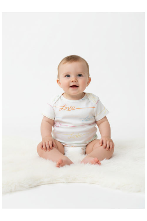 NFD Baby Love print top