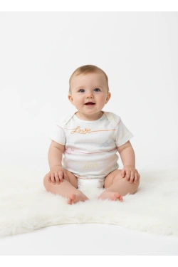 NFD Baby Love print top