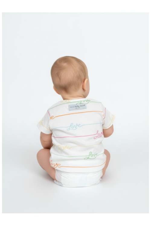NFD Baby Love print top