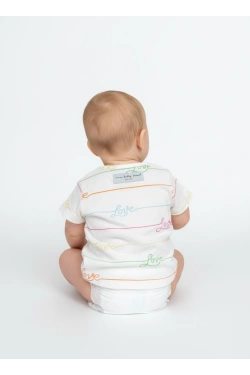 NFD Baby Love print top