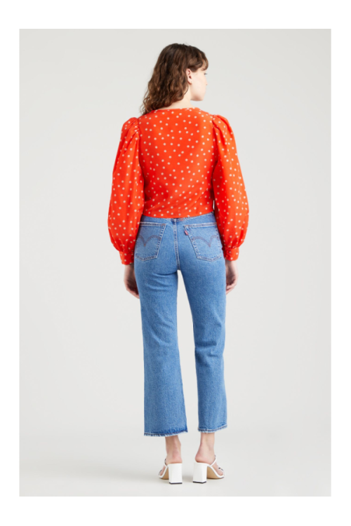 Fawn Tie Blouse
