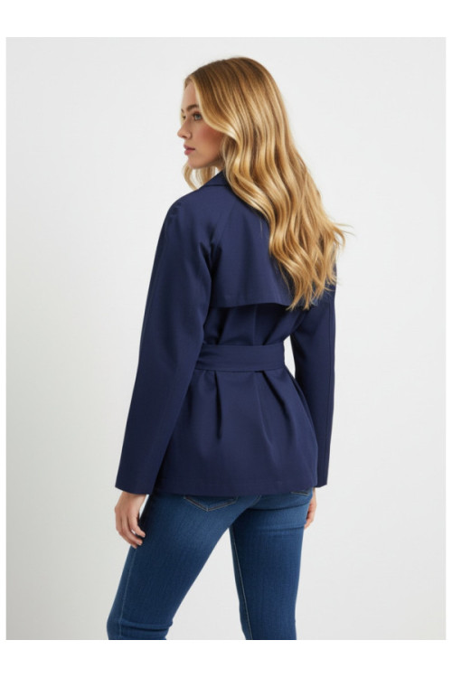 VIFINA TIE BELT JACKET