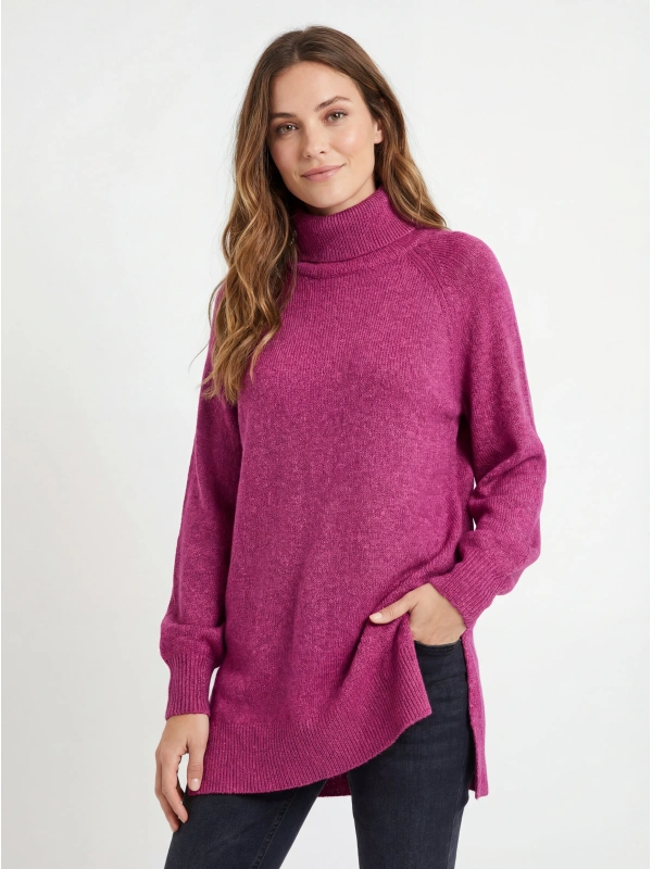 Cowlneck pullover