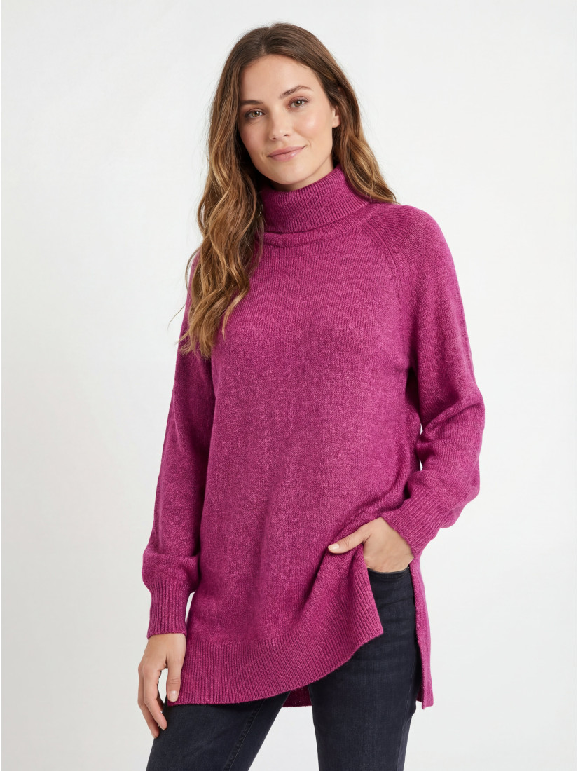 Cowlneck pullover