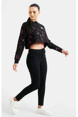 Paint splatter sweatshirt