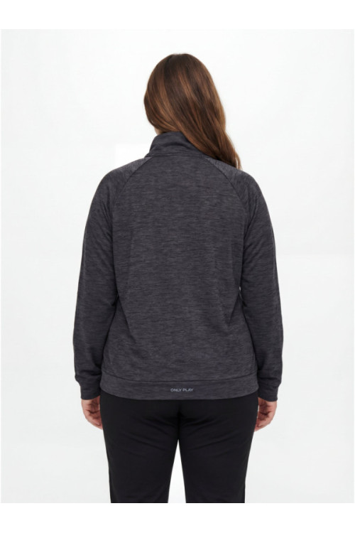 Sweater with a zipper
