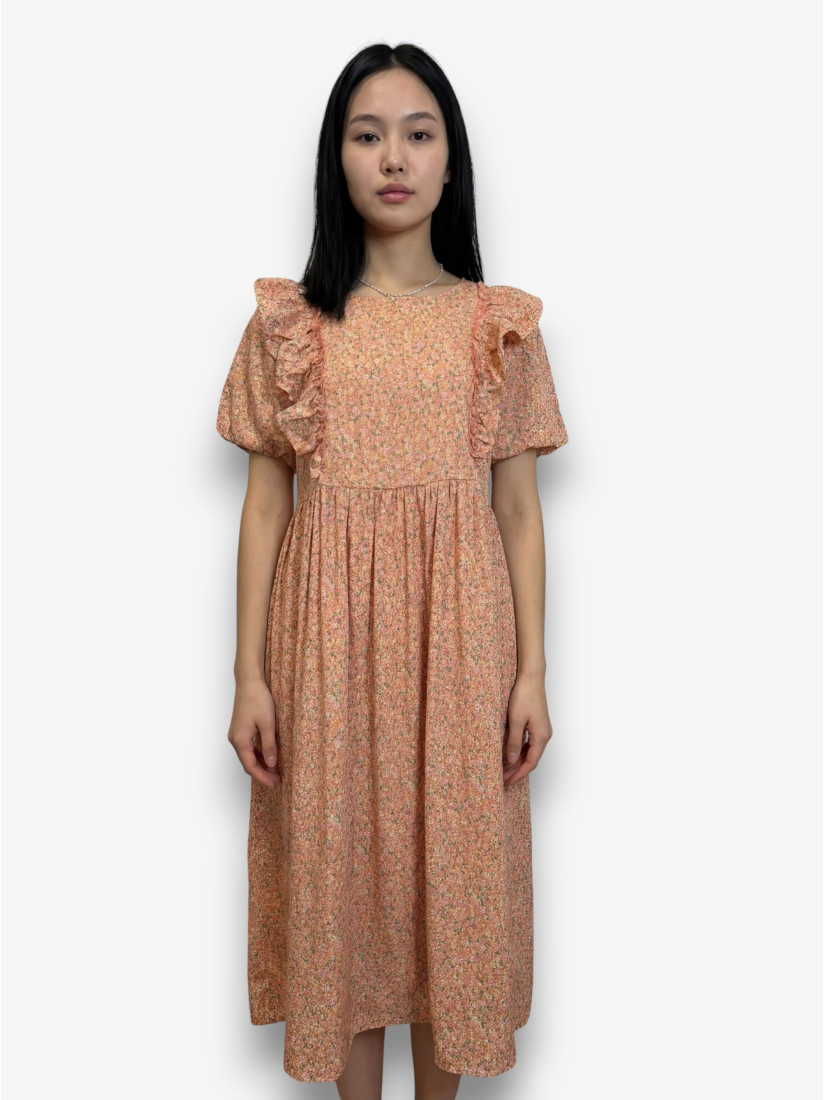 JDYEVELYN S/S FRILL Dress