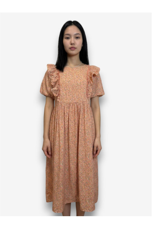 JDYEVELYN S/S FRILL Dress