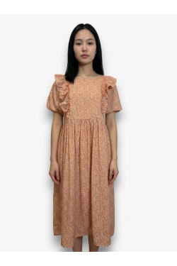 JDYEVELYN S/S FRILL Dress