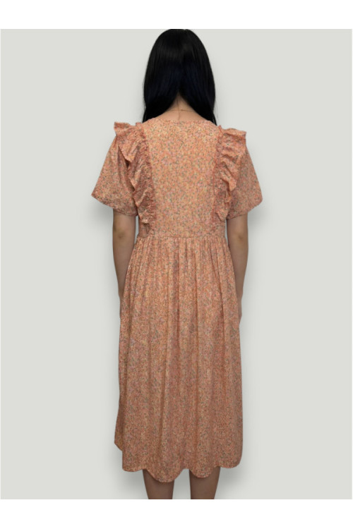 JDYEVELYN S/S FRILL Dress