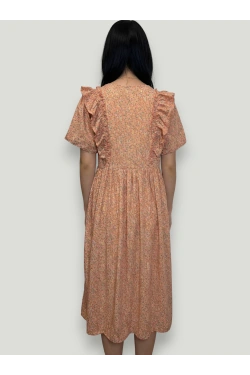 JDYEVELYN S/S FRILL Dress