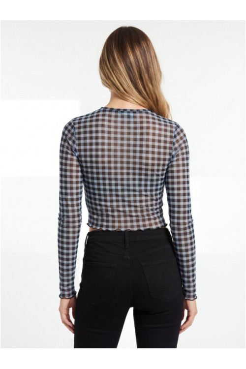 Sena Mesh Long-sleeved top