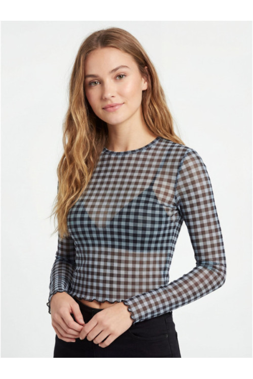 Sena Mesh Long-sleeved top