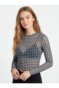 Sena Mesh Long-sleeved top
